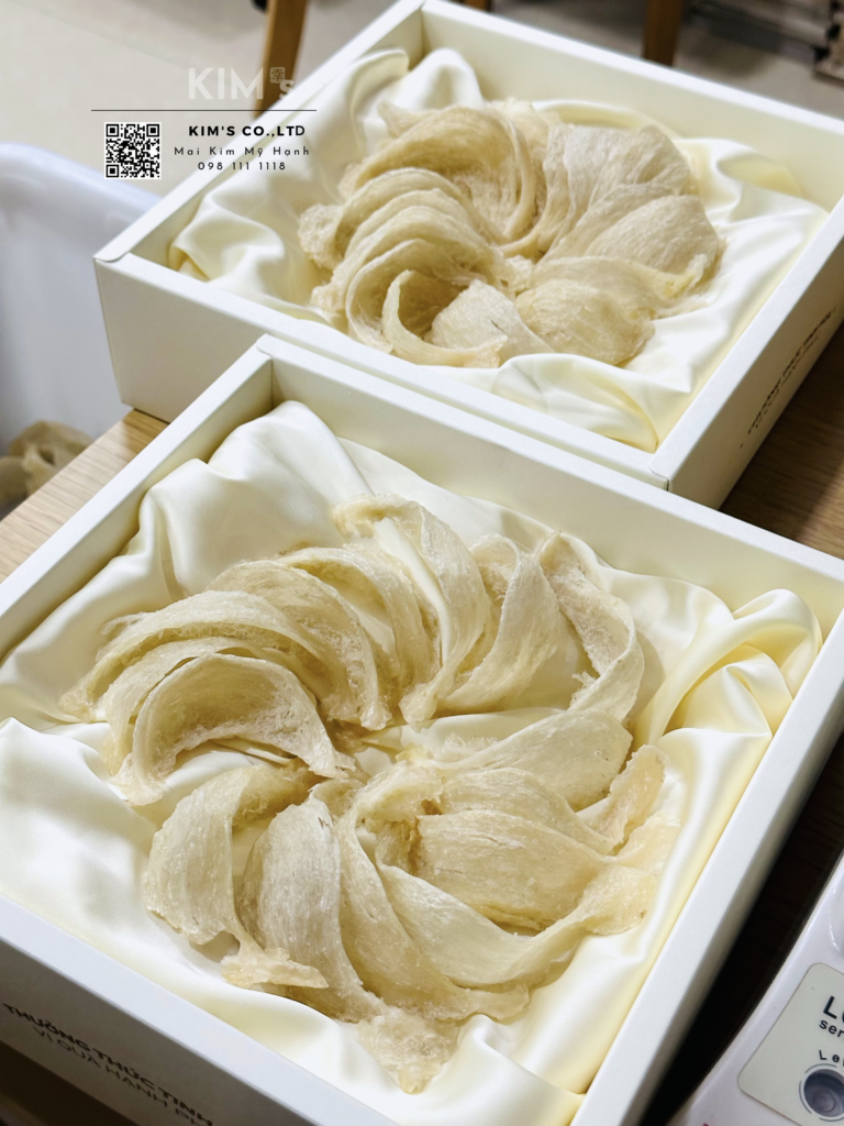 Yến sào nguyên tổ rút lông khô Kim's Nest